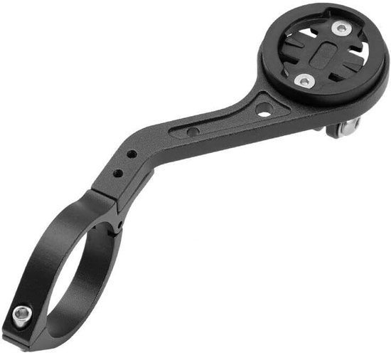 Erweiterte Fahrradcomputer-kombinationshalterung – Geeignet Für Garmin-, Bryton-, Cateye- Und Gopro-kameras (schwarz)