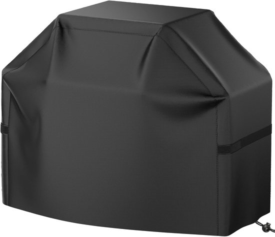 Grillabdeckung, Abdeckung Für Gasgrills, Wasserdicht, Wetterfest, Farbecht, Uv-beständig, Passend Für Die Meisten Grills, Schwarz – 140 X 66 X 106 Cm