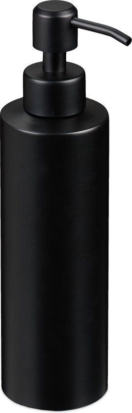 Seifenspender 300 Ml – Edelstahl – Küche – Wc – Matt – Schwarz