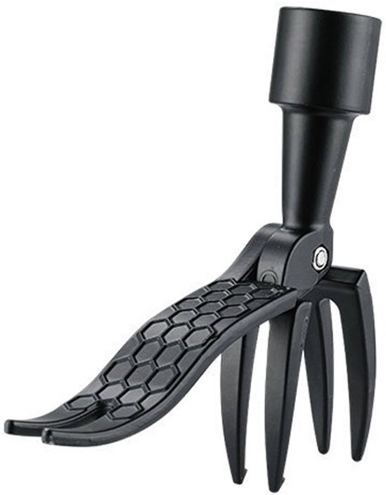 Unkrautstecher Unkrautzieher Gartenpflege Arbeitssparendes Design 14,4 Cm Schwarz