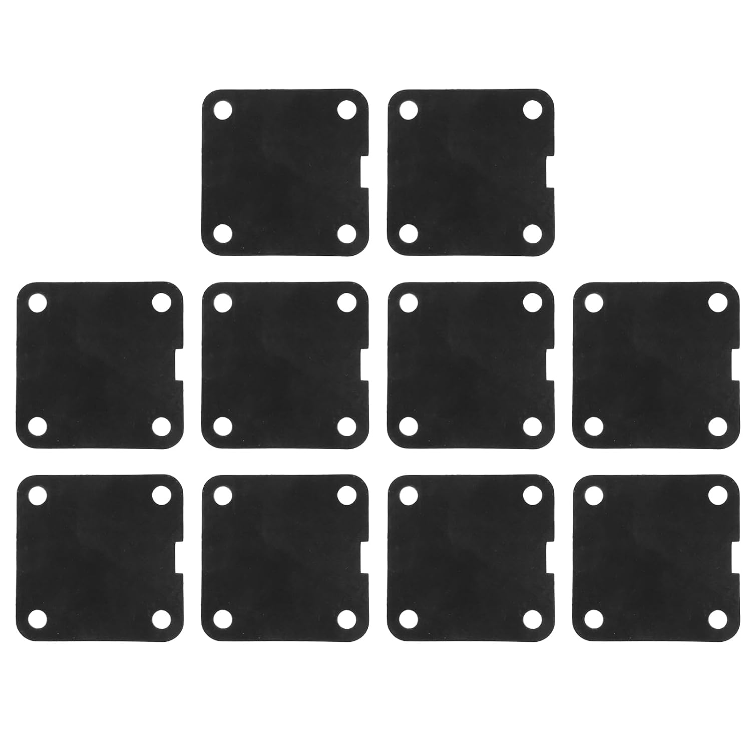 10-teiliges Dichtungsset Für Automatische Druckschalter, Quadratisch, Aus Gummi Gummimaterial, 10-teiliges Set, Kompatibel Mit Druckschaltern Und Kompressorventilplattendichtungen