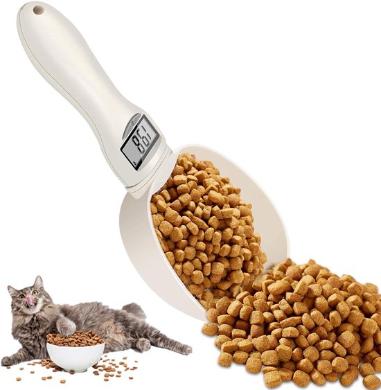Solidchoice Dailygoody Digitale Küchenwaage Präzise Messung Mit Lcd-anzeige Schwarz Abnehmbarer Löffel Für Lebensmittel Auch Für Hundefutter