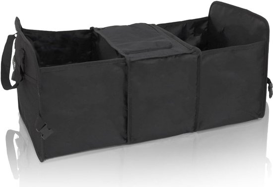 Kofferraumtasche 60x32x29cm Mit Isoliertem Fach, Schwarz