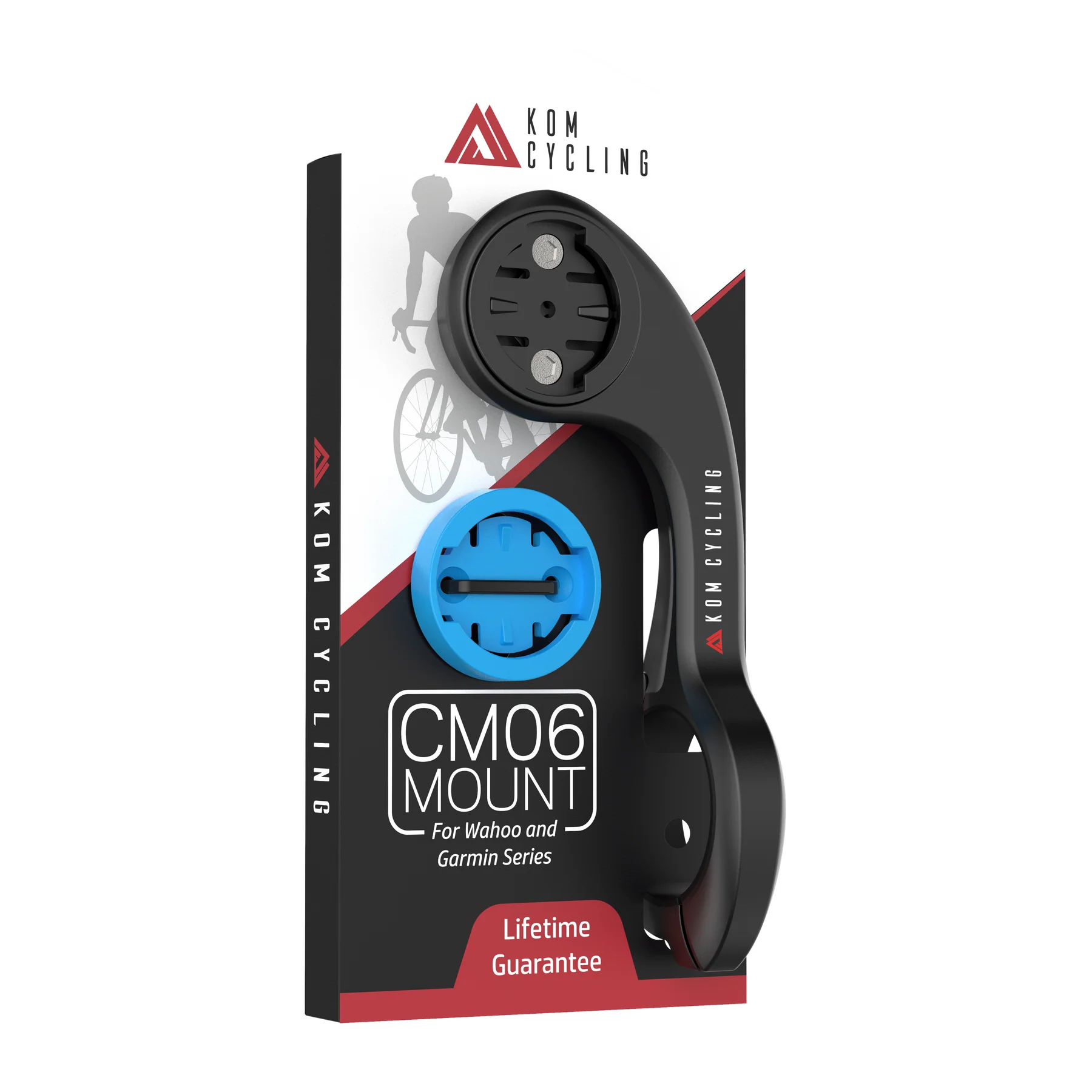 Garmin/wahoo-halterung Mit Gopro – Kom Cycling Cm06 Schwarz