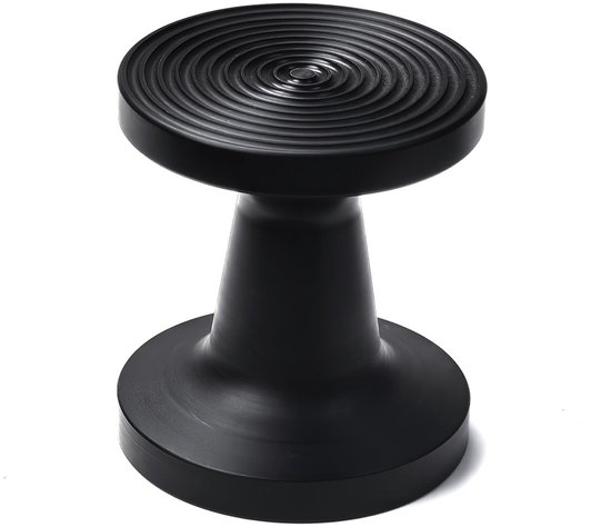 Doppelseitiger Kaffeestampfer, Schwarzer Pp-kaffeepulver-presshammer Mit Flachem Gewindesockel, Für Kaffeemaschinen (58 Mm)