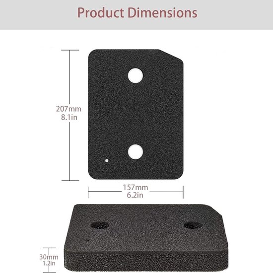 Trocknerfilterschwamm Filter Filtermatte Feinfilter Für Trockner 2 Filter Geeignet Für Miele T1 Wäschetrockner Und Wärmepumpentrockner Schwarz 20 20,7