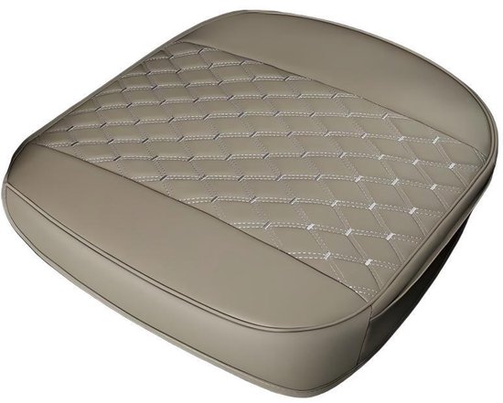 Pu-autositzbezüge – Vollständig Gepolstert – Vordersitzbezüge – 2-teiliges Set – Schwarz – 52 X 50 X 2 Cm