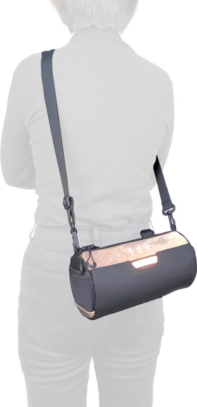 Fahrradtasche Fahrradtaschen Lenkertasche Rahmentasche Fahrradlenkertasche 2 L Wasserdicht Reflektierende Lenkertasche Mit Abnehmbarem Für Für Schwarz