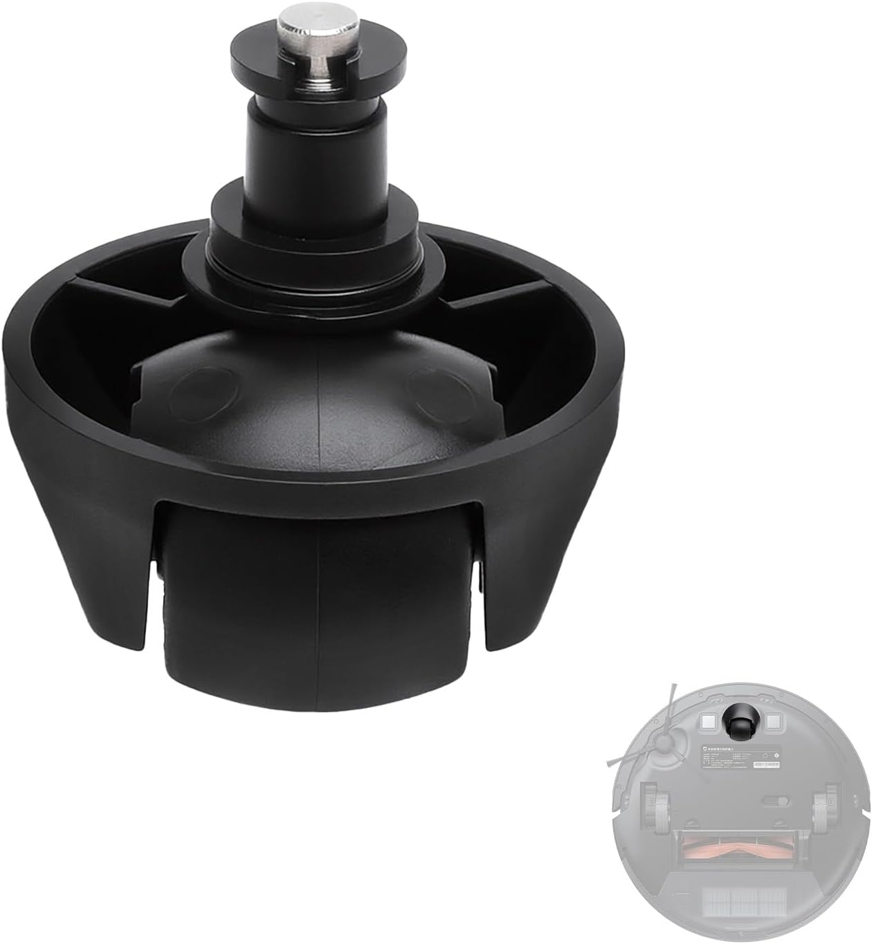 Vorderrad, Geräuscharmes Rad, Rad Für Dreame D9/l20 Ultra/l40 Ultra/l10s Pro Gen2/l10s Pro Ultra Heat/l10s Pro Ultra/x40 Ultra/x40 Master/l40 Ultra Ae4/d9 Max Gen 2/l10s Plus/l10pro/d10s