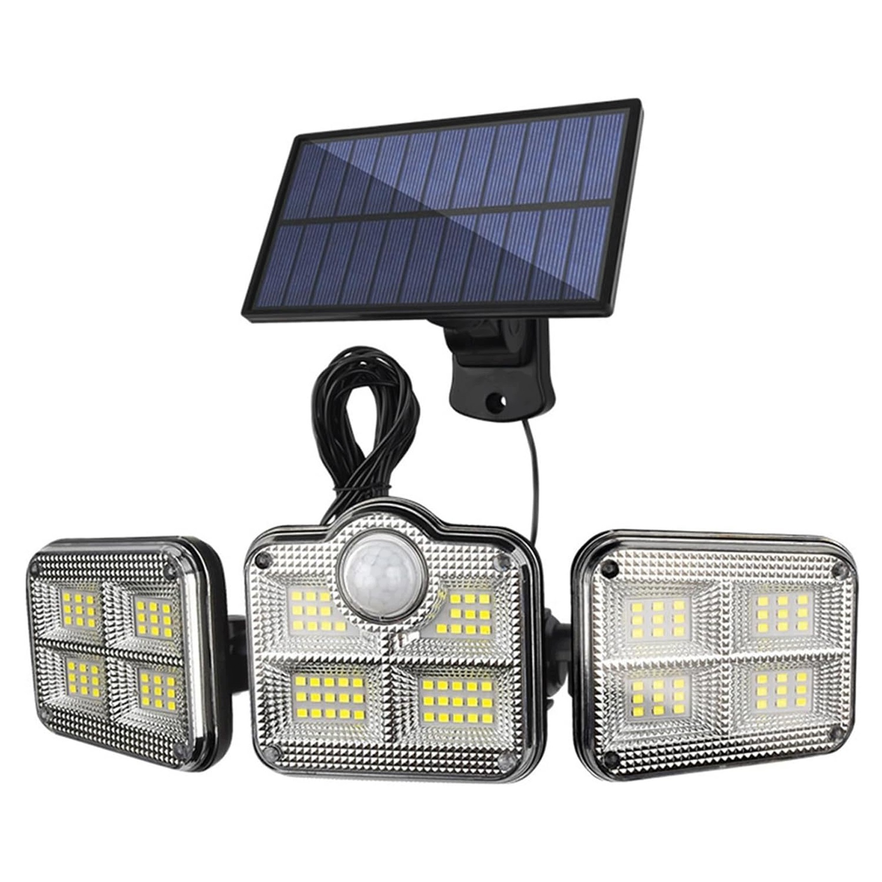 [paczb] Solar-led-wandleuchte, Außenbereich, Bewegungsmelder, Fernbedienung, 3 Modi O282