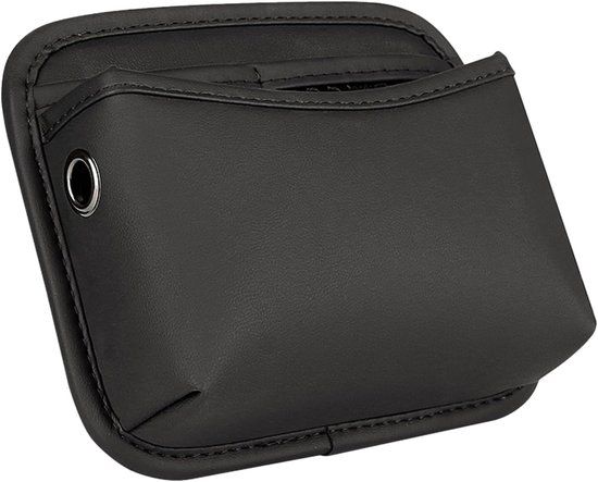 Seitliches Staufach Im Auto – Lederähnliches Material – Universelle Autotasche – Geeignet Für Autotüren Und Mittelkonsole – Schwarz
