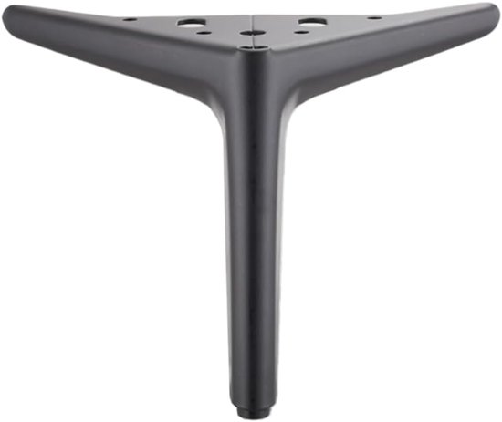 Ersatz-möbelfüße, Dreieckig, Für Metallschränke, Schminktische Und Sofas, 2er-pack (schwarz, 10 Cm)
