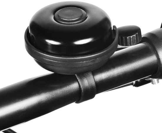 Fahrradklingel – Fahrradzubehör – Verkehrssicherheit – 100 Db Laute Hupe – 20–25 Mm Lenkerdurchmesser – Schwarz