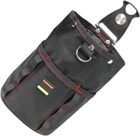 Werkzeugtasche Mit Gurt – Hüftgurt-organizer – Projekte Organisieren – Vielseitige Fächer – Nicht Verfügbar – Schwarz