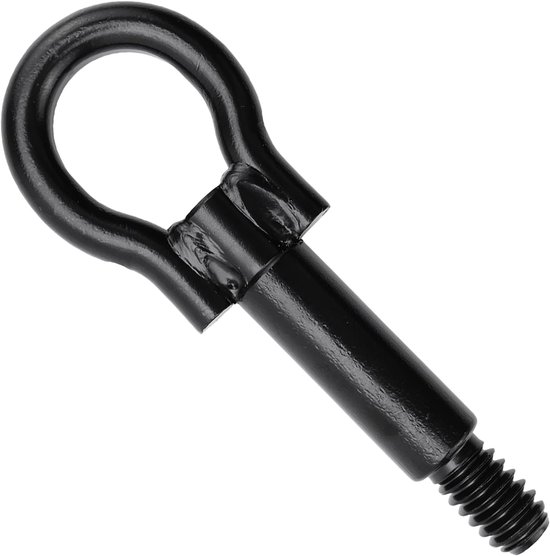 Abschleppöse – Abschlepphaken – Fahrzeugabschleppung – Fahrzeugspezifisch – 19 X 15 X 2 Cm – Schwarz