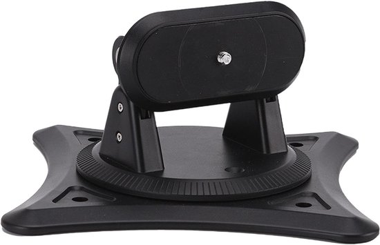 Projektorhalterung – Tischständer – Optimale Projektion – 360° Drehbar – 19 X 19 X 11 Cm – Schwarz