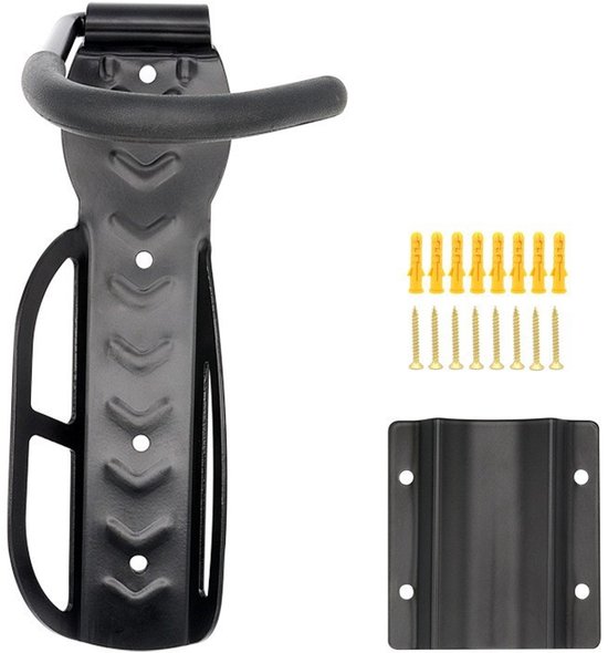 Fahrrad-federungssystem-set – 1-teilig – Wandhalterung Für Fahrräder – Wandmontage – Schwarz – Feste Ausführung