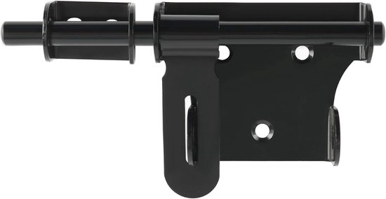 Möbelschlösser – 3-teiliges Set: Außentürschlösser, 15 Cm Innentürschlösser, Schiebetürschlösser, Außentürriegel Aus Edelstahl, Schwarz