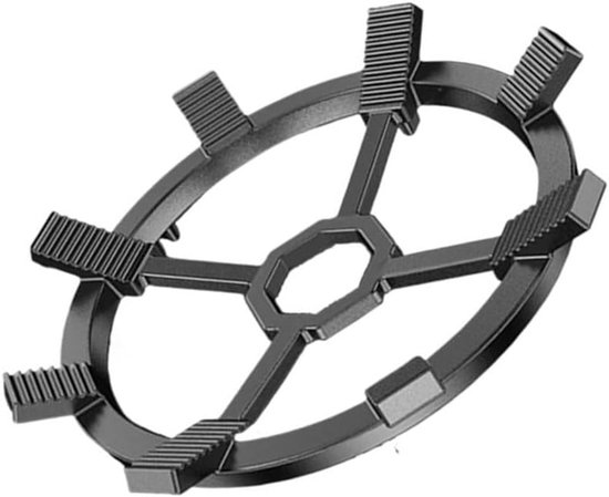 Küchen-antidot-stütze 25 Cm, Halterung Für Kleine Auflaufformen, Stabilisator Für Gärbehälter, Geeignet Für Camping Und Haushalt, Schwarz