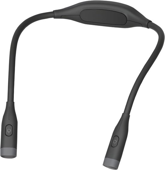Wiederaufladbare Nackenleselampe Led-nachttischlampe 3 Farbmodi Und Stufenlose Dimmung Flexible Freihändige Beleuchtung Geeignet Zum Stricken Und