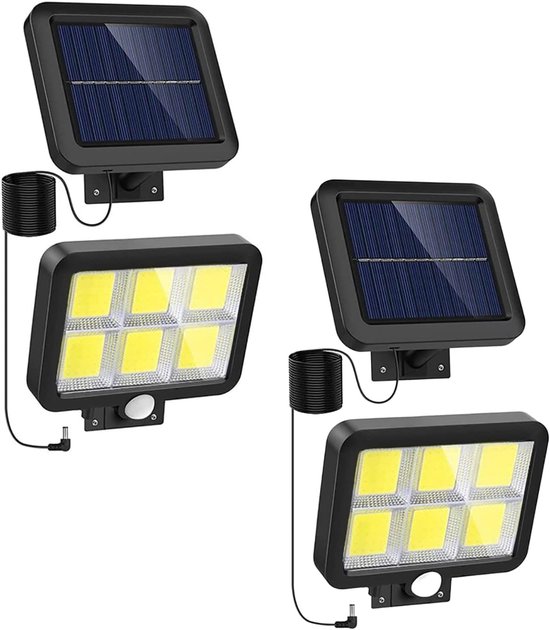 Solarleuchten Mit Bewegungsmelder – Schwarz
