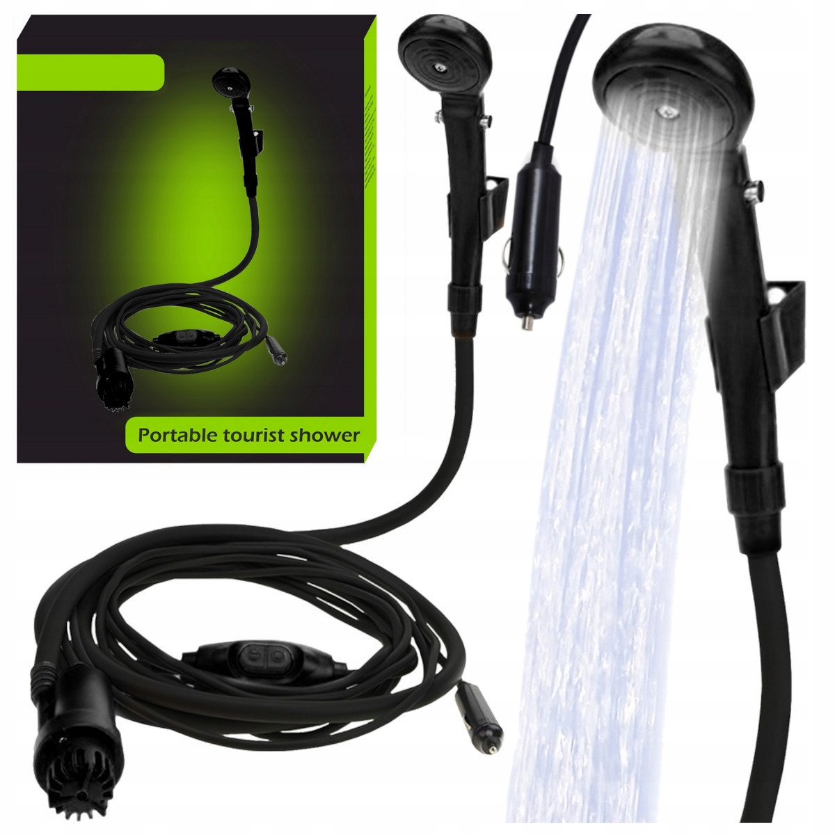 [pacza][1] Tragbare Dusche Für Camping 12v D315n