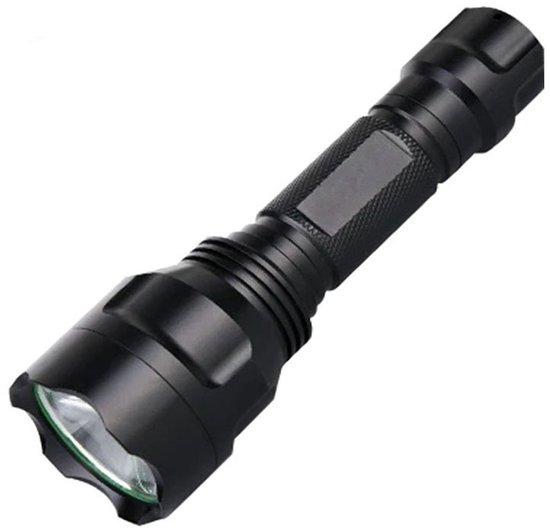 1x Extrem Leistungsstarke Led-taschenlampe – Usb-aufladbar, Wasserdicht, Mini, Multifunktional, Schwarz