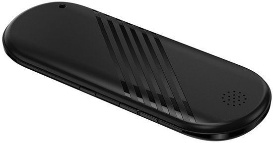 Schwarzer, Tragbarer Schlaflautsprecher Mit Zwei Lautsprechern, Kartensteckplatz, Bluetooth Und Timerfunktion.