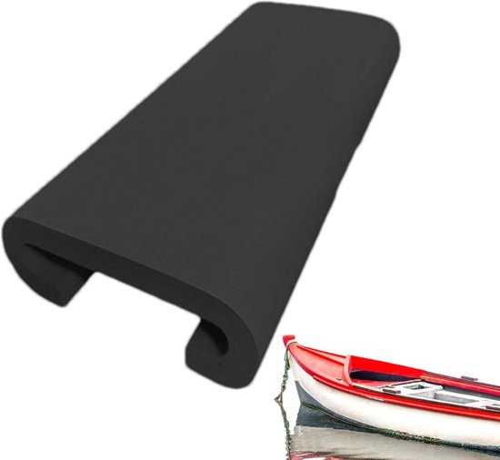 Sitzkissen – Wassersportkissen – Rudern Und Bootfahren – Stoßdämpfendes Eva – 32 X 15 Cm – Schwarz