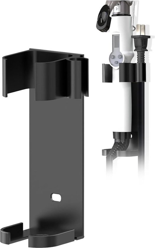Schwarz Wandhalterung Für Lockenstäbe Für Geräte Mit Einem Durchmesser Von Weniger Als 3,5 Cm (1,38 Zoll) Organizer Für Haarstylinggeräte Halteru