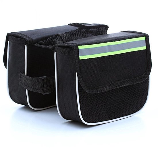 Wasserdichte Fahrradtasche – Handyhalterung – Schwarz