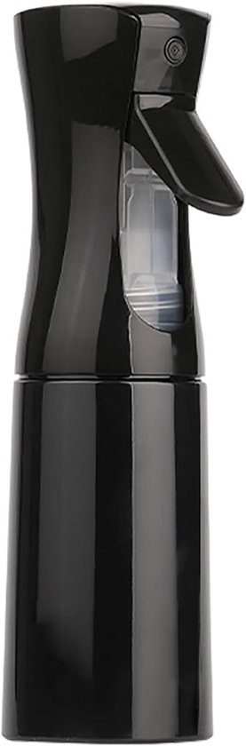 Sprühflasche [200 Ml], Nachfüllbarer Zerstäuber, Ideal Für Reinigungsmittel, Sprühflaschen Für Kosmetik Und Reinigung [schwarz]