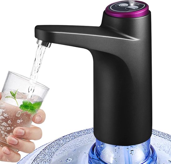 Wasserspender – 19 Liter – Usb-aufladbar – Schwarz