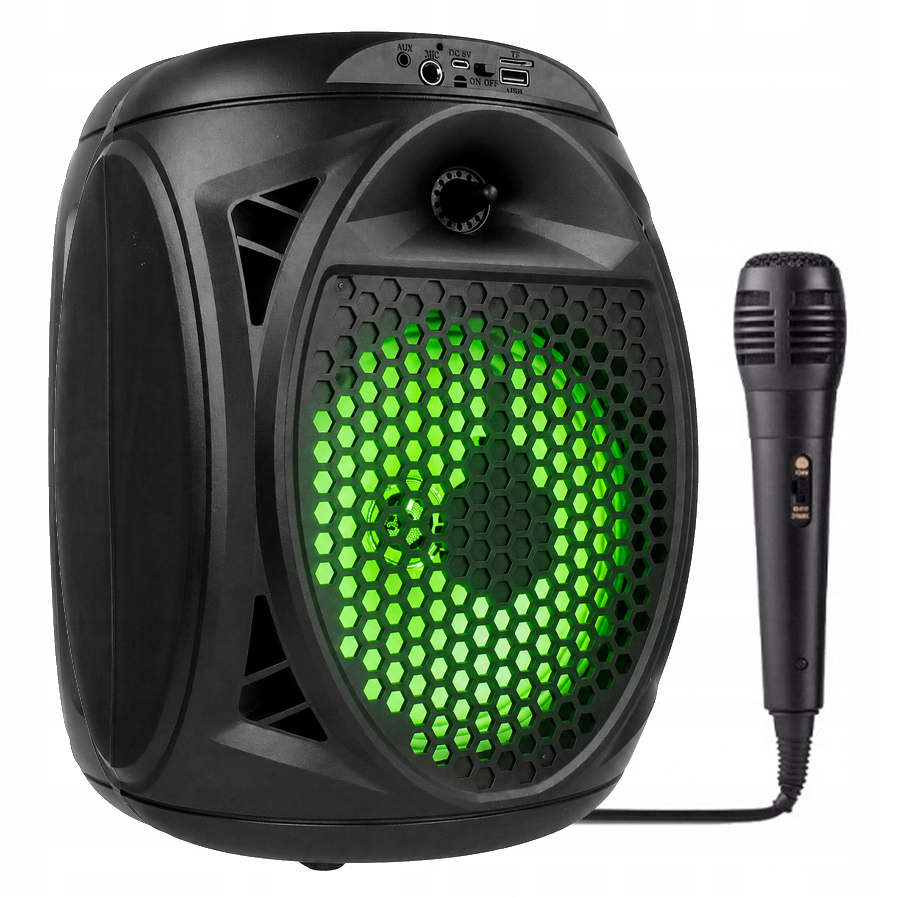 [paczc] Tragbarer Bluetooth-karaoke-lautsprecher Mit Mikrofon N50