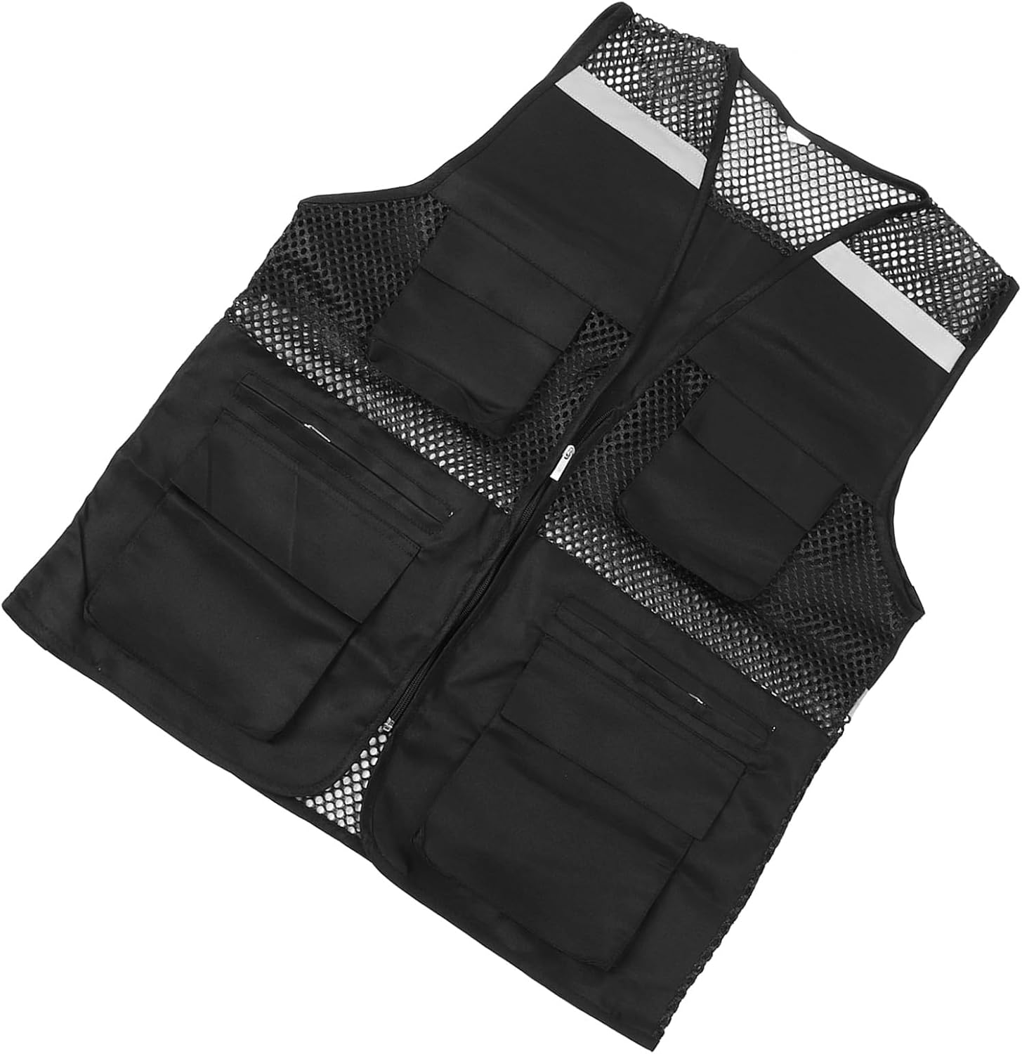 Reflektierende Arbeitsweste, Polyestermaterial, Bequeme Passform, Hervorragendes Design, Hohe Sichtbarkeit Beim Laufen Und Bei Outdoor-aktivitäten