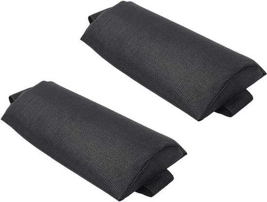 Sonnenliegenkissen Sonnenliegen-kopfstütze Bequemes Sonnenliegenkissen Abnehmbares Ergonomisches Kissen Für Klappbare Strandstühle 2 Stück Schwarz