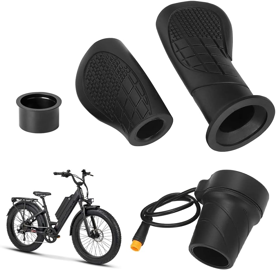 Ft76x Halbdrehgasgriff, Gasgriff Für Elektrofahrräder, Wasserdichter Halbdrehgasgriff Für 12v-72v Elektro-mountainbikes