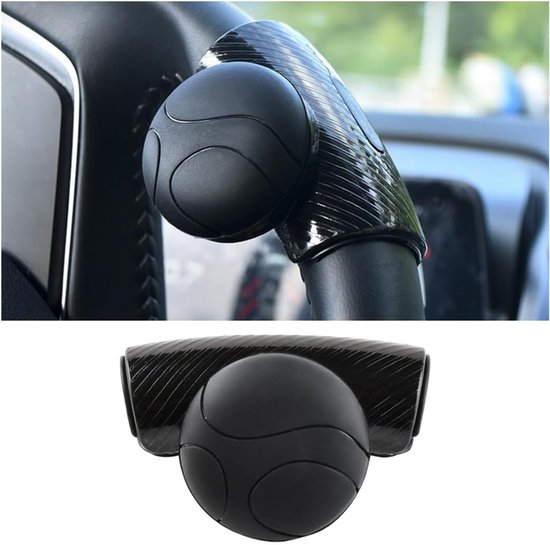 Lenkradknauf 360 Drehbarer Silikon-kraftverteiler Verstellbarer Universal-drehgriff Mit Rutschfester Oberfläche Autozubehör Einfache Montage Ohne