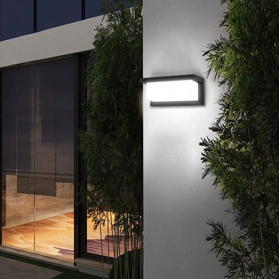 Led-wandleuchte Mit Bewegungsmelder – Schwarz