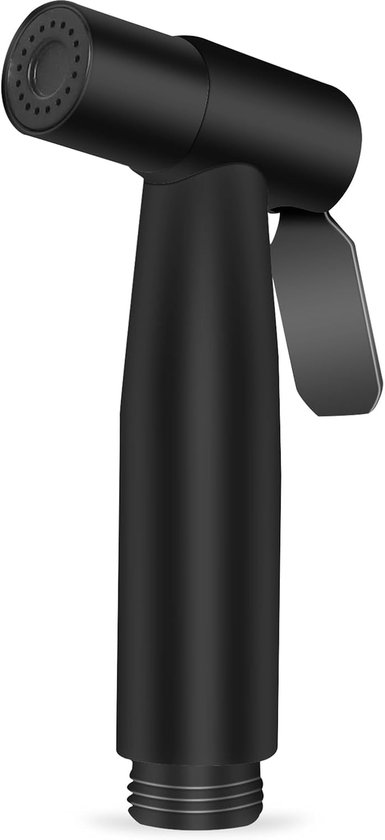 Handbrausekopf Aus Edelstahl Für Toilette, Dusche, Badezimmerhygiene, Toilettenpapier, Windelndesinfektion (nur Brausekopf, Schwarz)