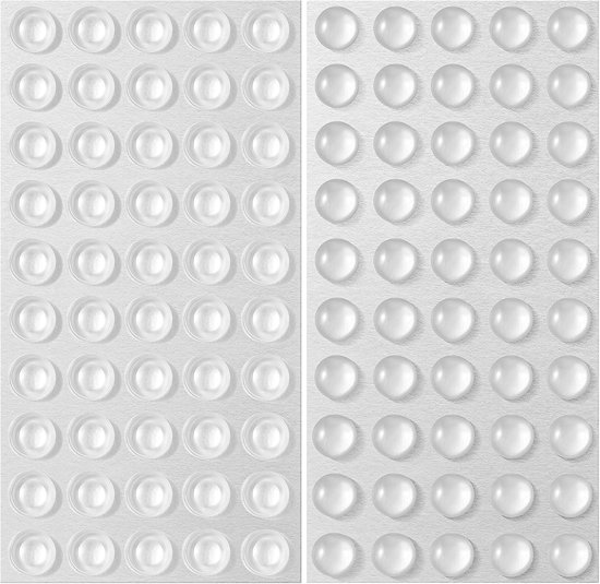 100 Silikongleiter, Transparent, 8 X 3 Mm, Selbstklebend, Rutschfest, Stoßdämpfend, Für Türen Und Möbel