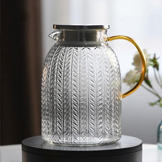 Glaswasserkrug – 1,8 Liter – Transparent
