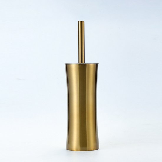 Set Aus Edelstahl-toilettenbürste Und Halter In Goldoptik Gebürstetes Gold Badezimmeraccessoires Toilettenbürste Und Halter Bronze