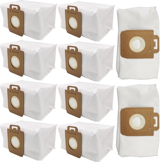 Staubsaugerbeutel Passend Für Nilfisk Power Series P10 P12 P20 Und P40 Staubsauger Ersatzteilnummern 107407639 Und 128389187 Staubbeutel Weiß 10