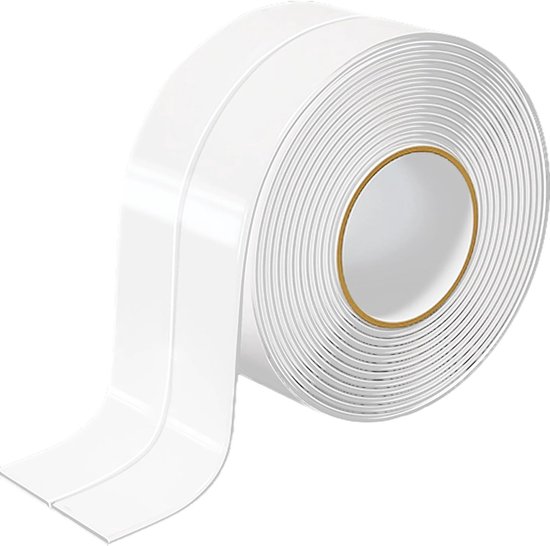 Selbstklebendes Wasserdichtes Dichtungsband Weiß Selbstklebendes Wasserdichtes Und Schimmelresistentes Fugendichtungsband 3 2 M 38 Mm Inklusive 3,2