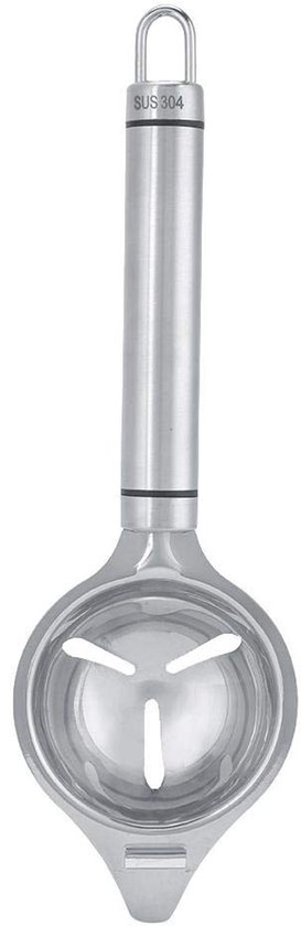 Store9 – Eiertrenner – Manueller Eigelbtrenner – Spülmaschinenfest – Edelstahl – Multifunktional – Geeignet Zum Kochen – Weiß