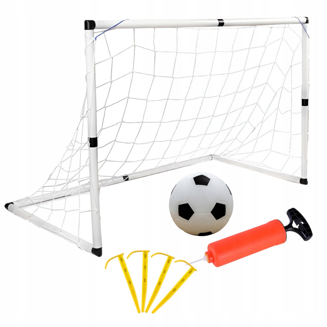 [pacza][5] Großes Fußballtor Für Kinder 120x80x40cm Z432