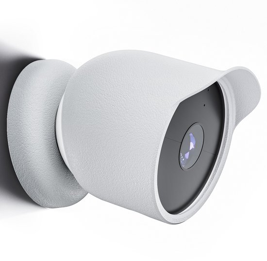 2 Stück, Geeignet Für Google Nest Kameras, Für Den Außenbereich, Absolut Wasserdicht Und Kratzfest – Weiß