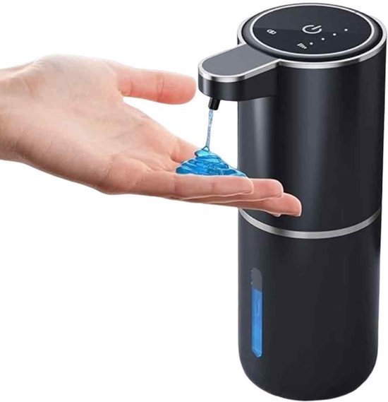 Automatischer Seifenspender Gelgeeignet Wiederaufladbar Mit Sensor Für Die Hygiene Zu Hause Geeignet Für Bad Und Küche Weiß 380 Ml 1 Stück