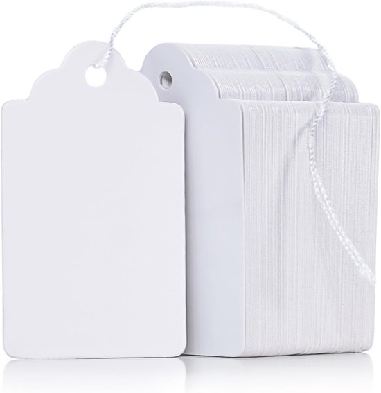 200 Preisschilder 4 5 Cm Beschreibbare Weiße Preisschilder Für Kleidung Schmuck Und Geschenkartikel Leere Produktanhänger Weiße Etiketten Mit 4 5 4,5